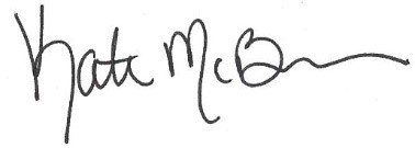 Kate McBrian signature