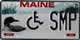image of Maine Conservation Disability license plate