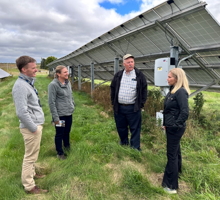 GOPIF visit to Limestone Solar