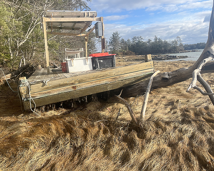 Max Burtis Ferda Farms Storm Damage Oyster