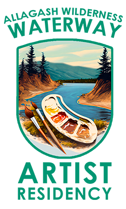 Allagash Wilderness Waterway Artist Residency logo