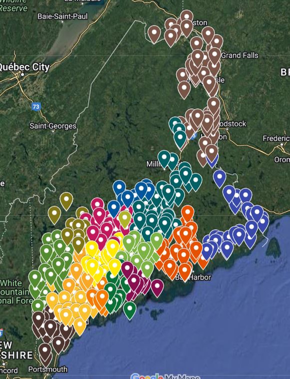Maine prek map