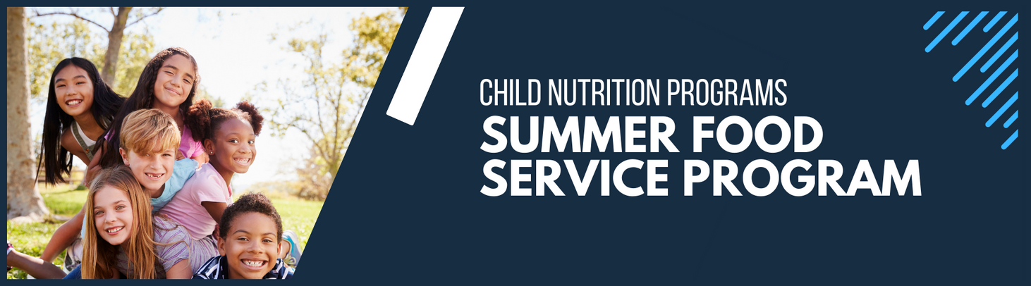 Summer Food Service Program banner