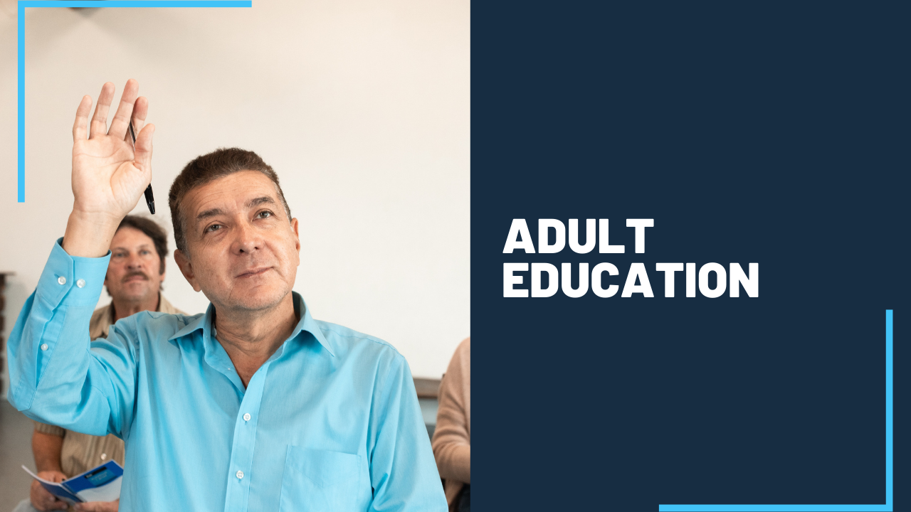 Adult Education Banner