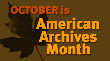  American Archives Month logo